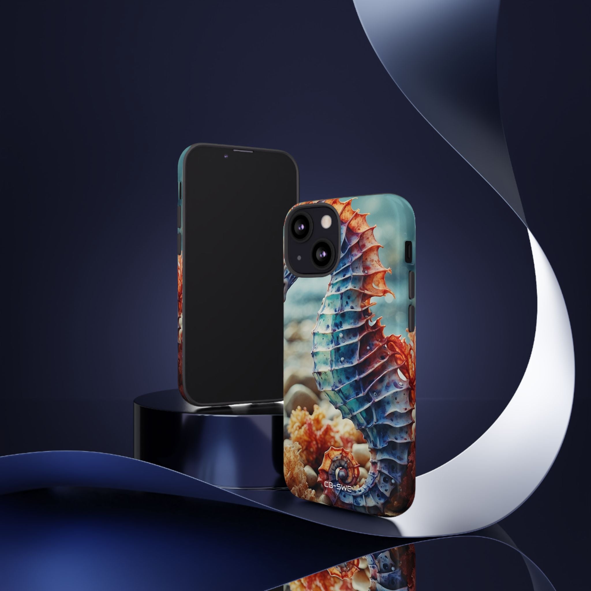 Seahorse Dances Freely - iPhone Case