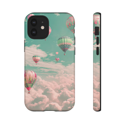 Skyward Balloons: Pastel Journey - Protective Phone Case