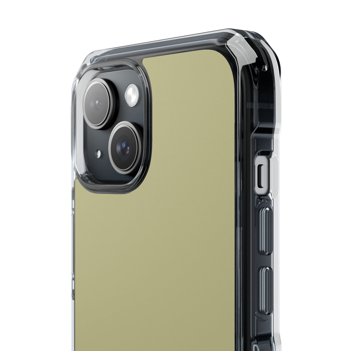 Sage Green | Phone Case for iPhone (Clear Impact Case - Magnetic)