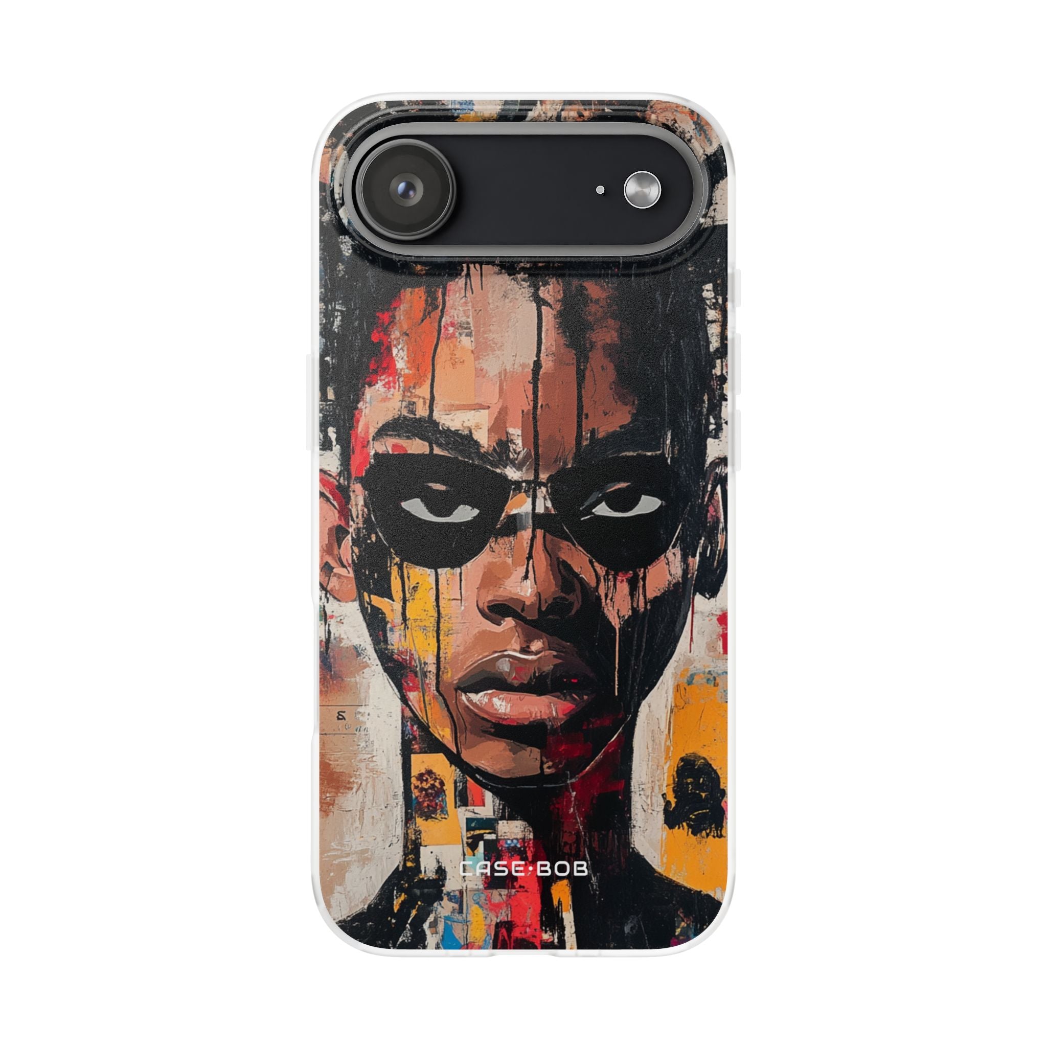 Masked Portrait Drips iPhone 17 Air Case - Soft