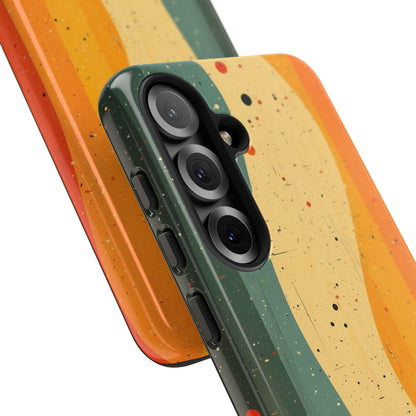 Wavy Forest Veil Samsung S25 Case - Tough