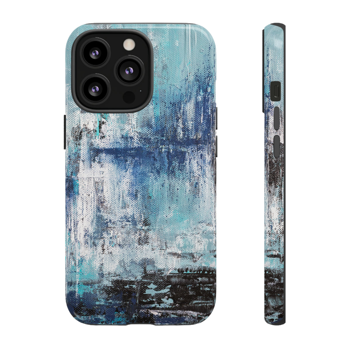 Blue Acrylic - Protective Phone Case