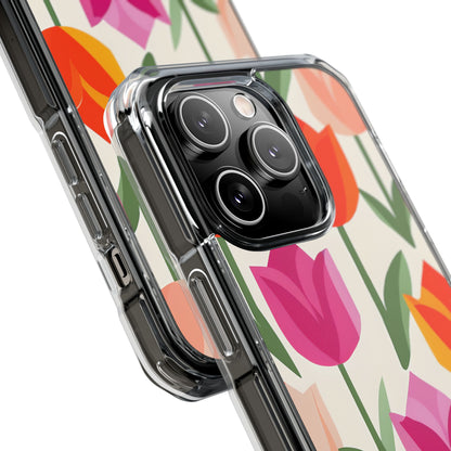 Vibrant Tulip Array iPhone Case - Impact