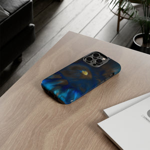 Space Galaxy Ink Art iPhone Case (Protective) Phone Case