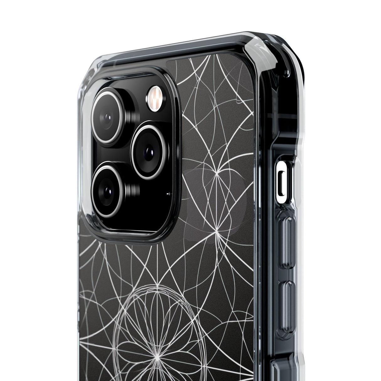 Symmetrical Elegance - Phone Case for iPhone (Clear Impact - Magnetic)