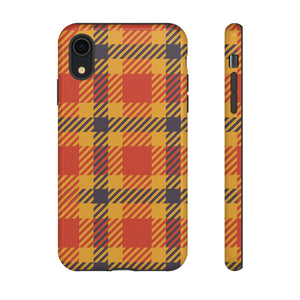 Orange Flannel - Protective Phone Case