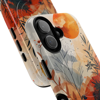Orange Solstice iPhone 17 Case - Tough+