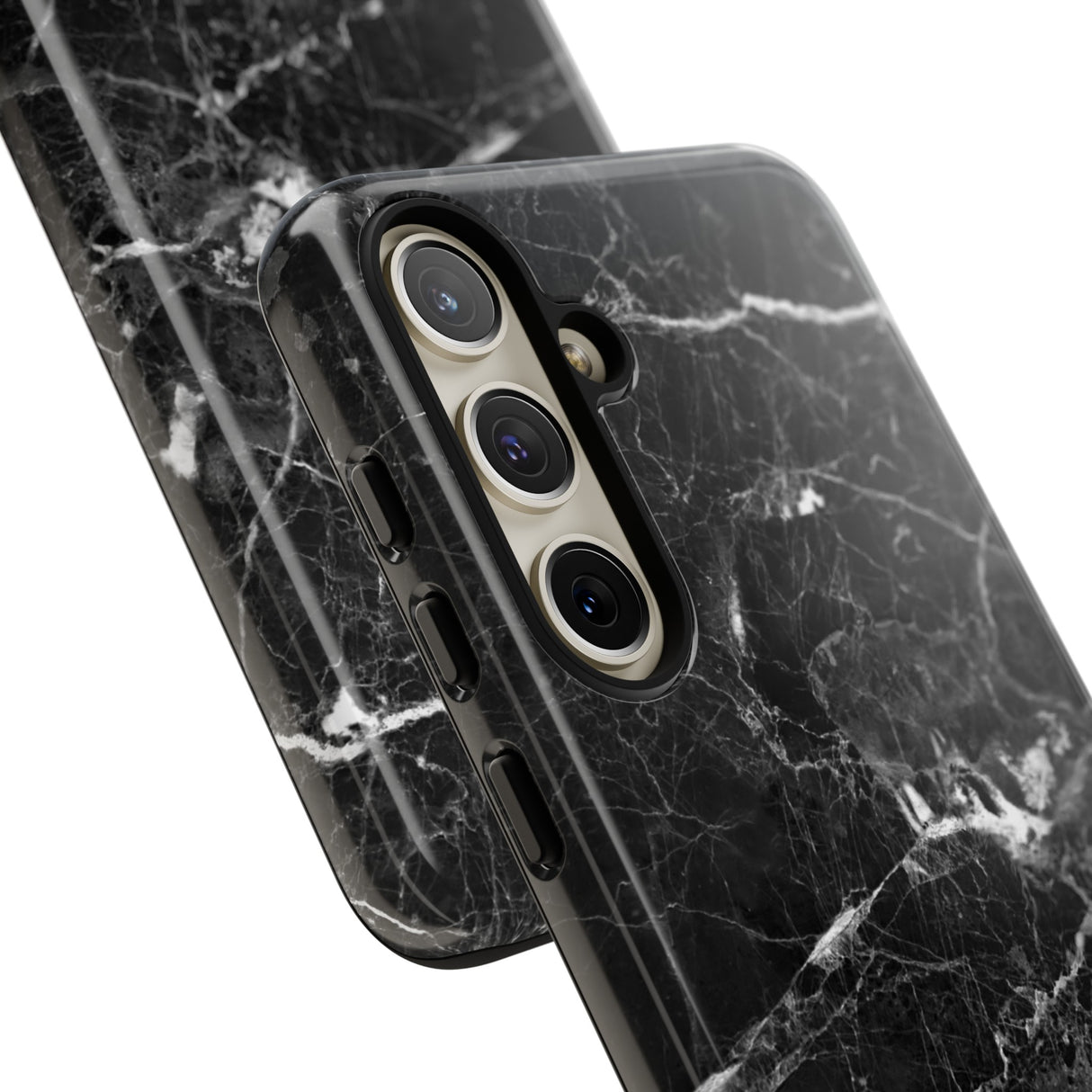 Black Marble - Protective Phone Case