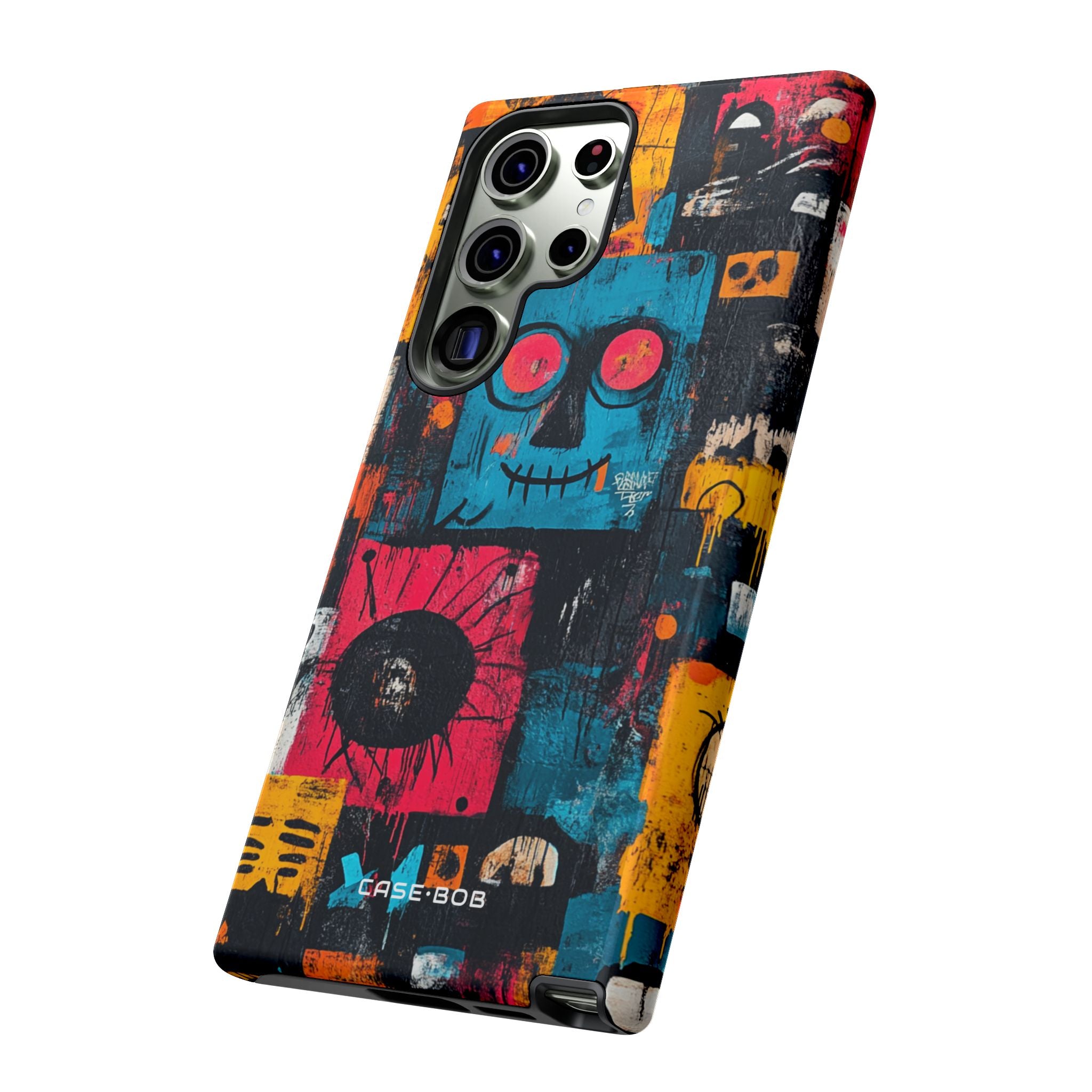 Blue Stitch Smile Samsung S23 Ultra Case - Tough