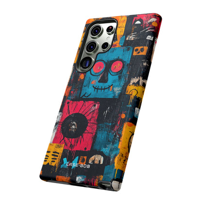 Blue Stitch Smile Samsung S23 Ultra Case - Tough