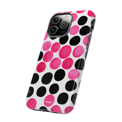 Pulsing Circles Illusion - iPhone Case
