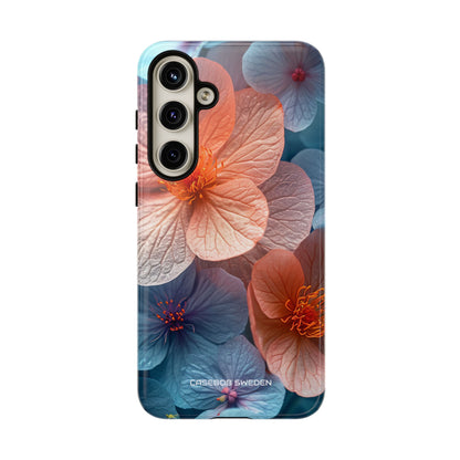 Peach Blossom Serenity - Tough Samsung S24 Phone Case