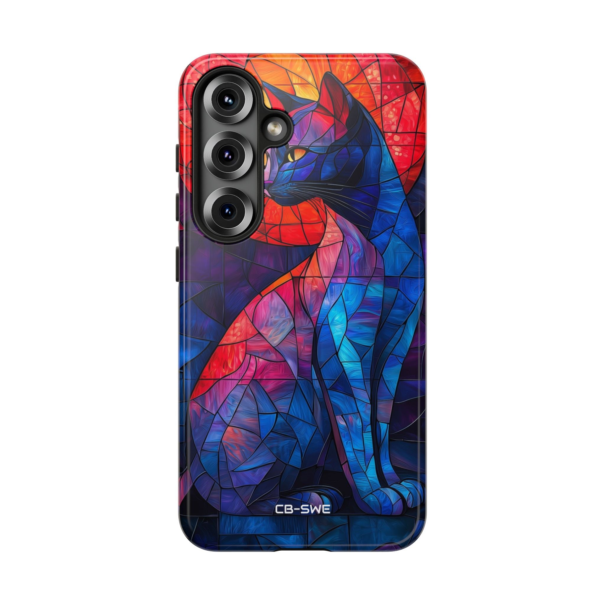 Cat Silhouettes Glow - Samsung Case