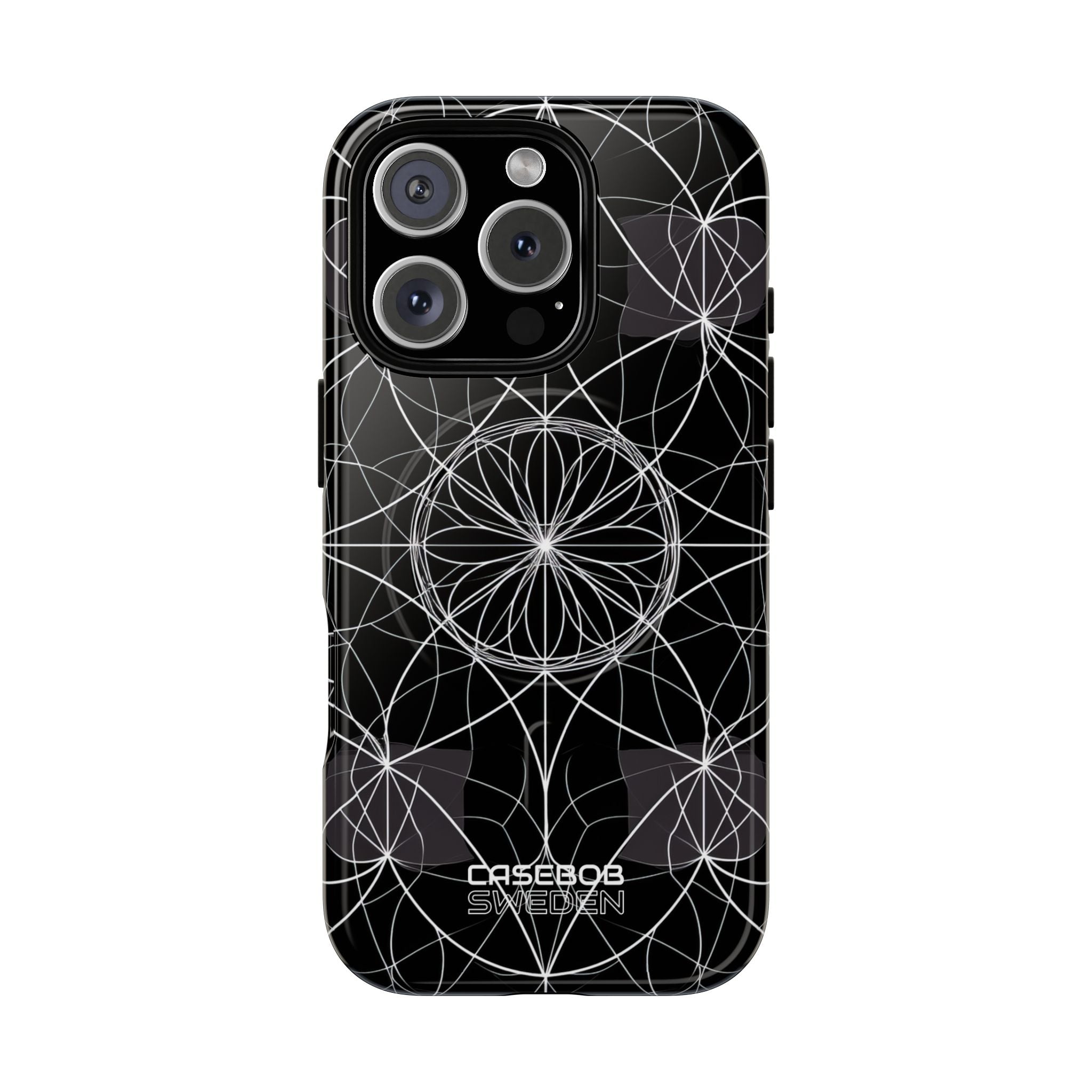 Symmetric Line Bloom iPhone 16 - Tough+