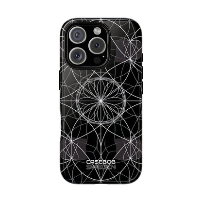 Symmetric Line Bloom iPhone 16 - Tough+