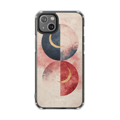 Crescents Embrace Stars iPhone Case - Impact