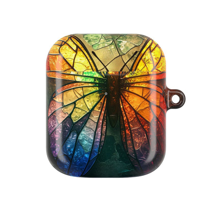 Stained Glass Butterfly - AirPods Case