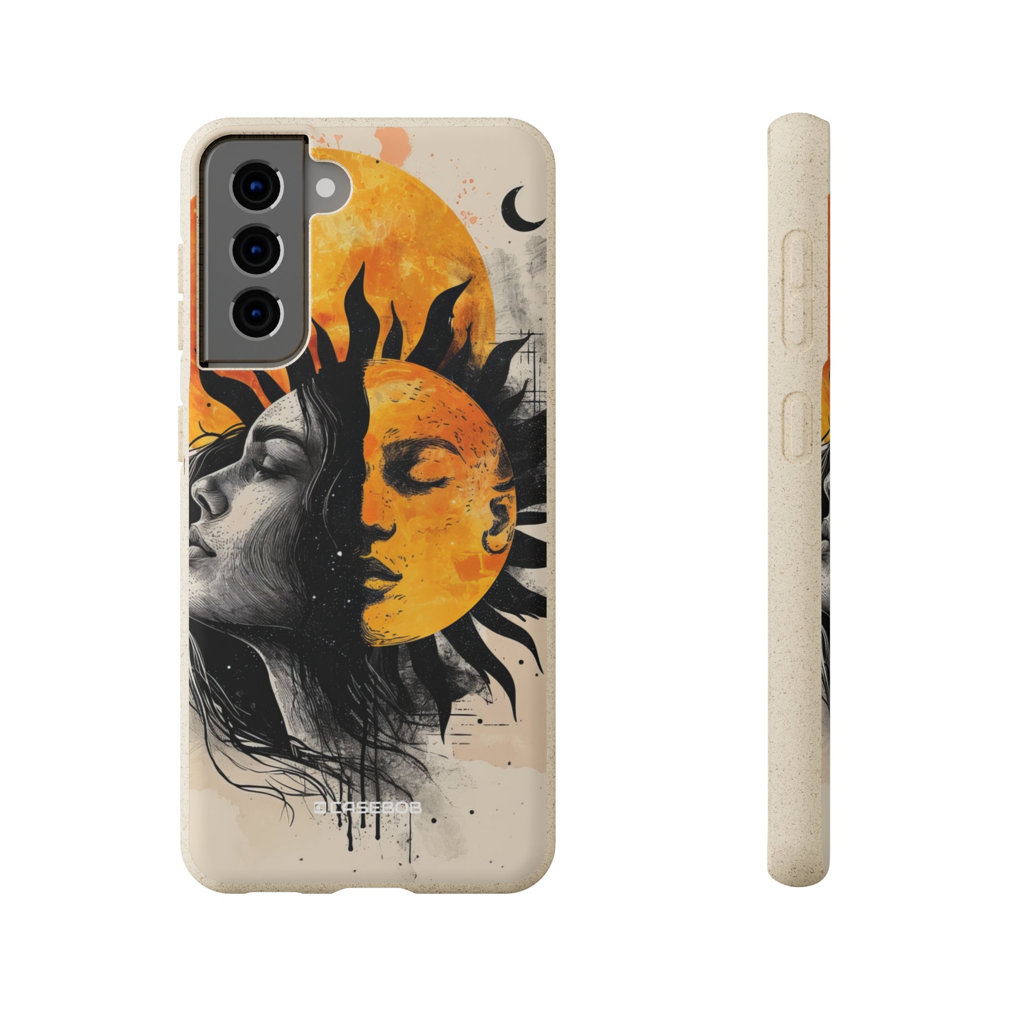 Sunlit Duality | Biodegradable Phone Case