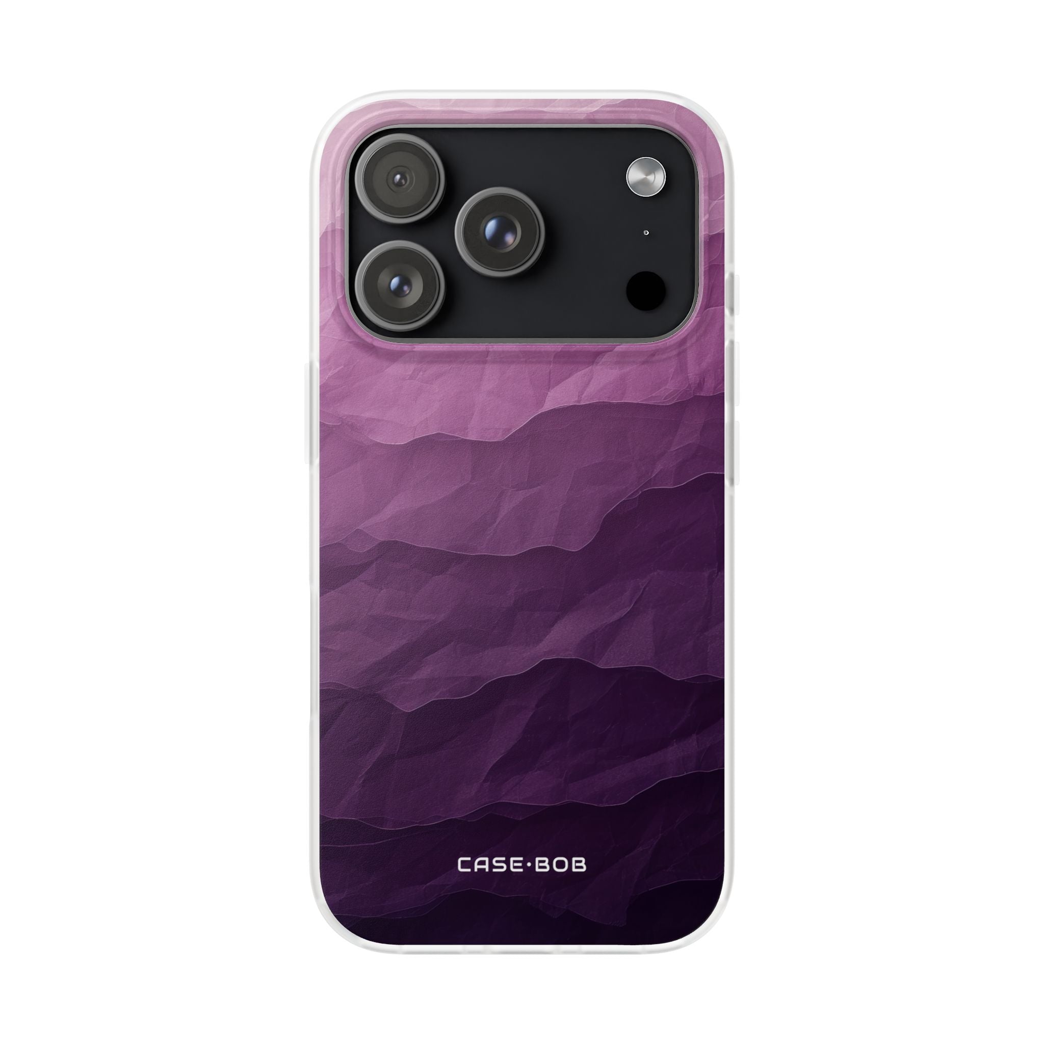 Purple Wave Layers iPhone 17 Pro Case - Soft