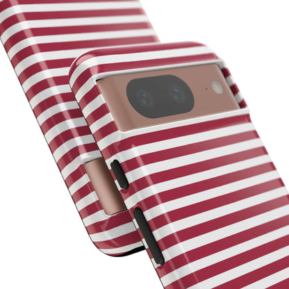 Red Stripes Wrap - Google Pixel Case