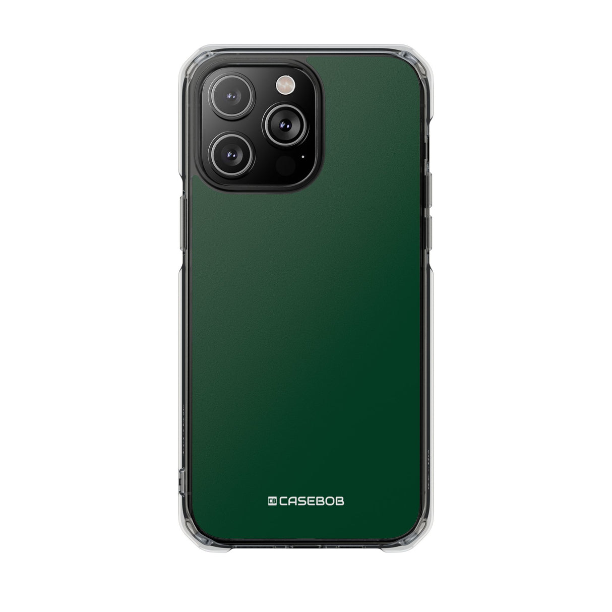 British Racing Green | Handyhülle für iPhone (Clear Impact Case – magnetisch) 