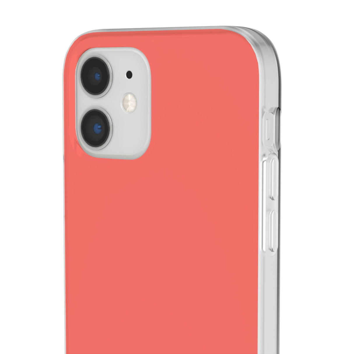 Living Coral Shade | Handyhülle für iPhone (Flexible Hülle)