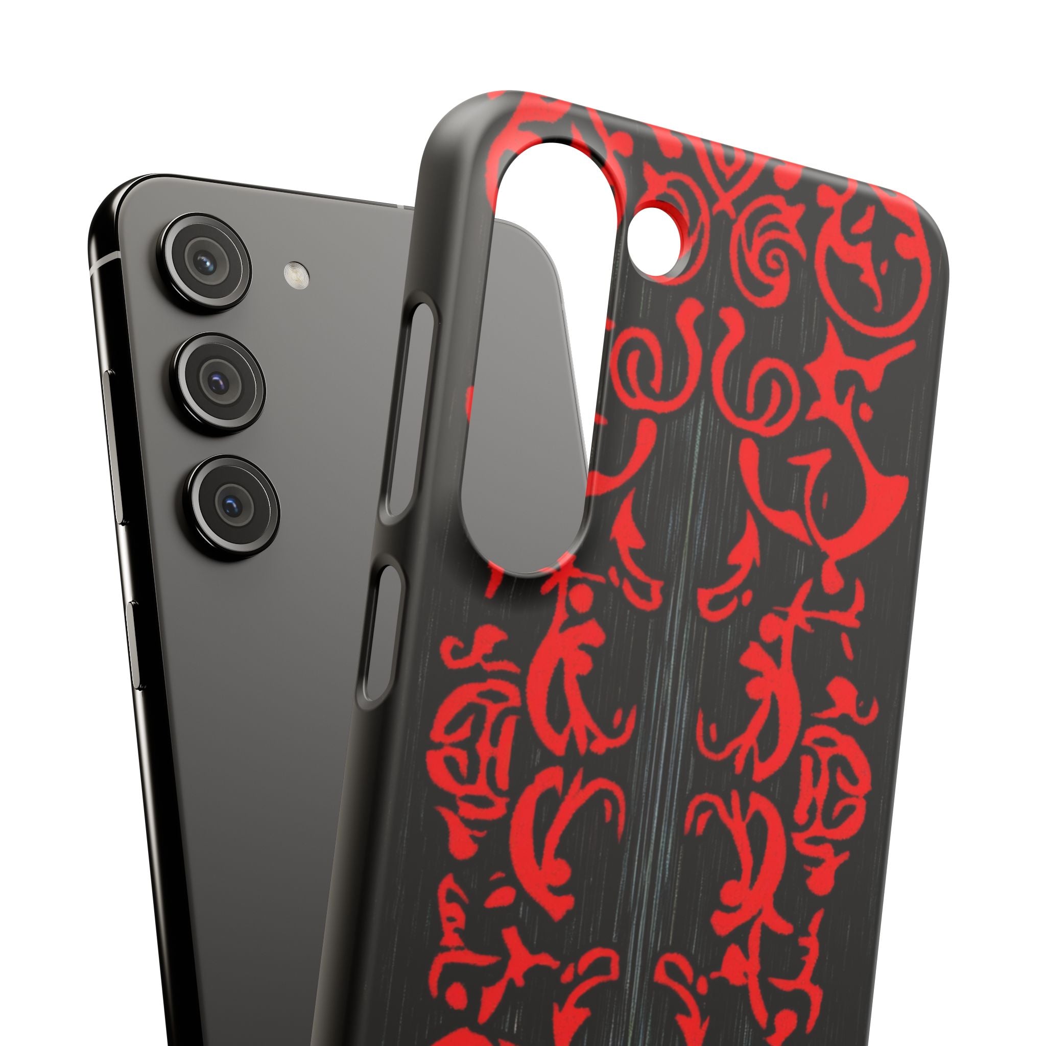 Gothic Crimson Symmetry Samsung S23 - Slim Phone Case