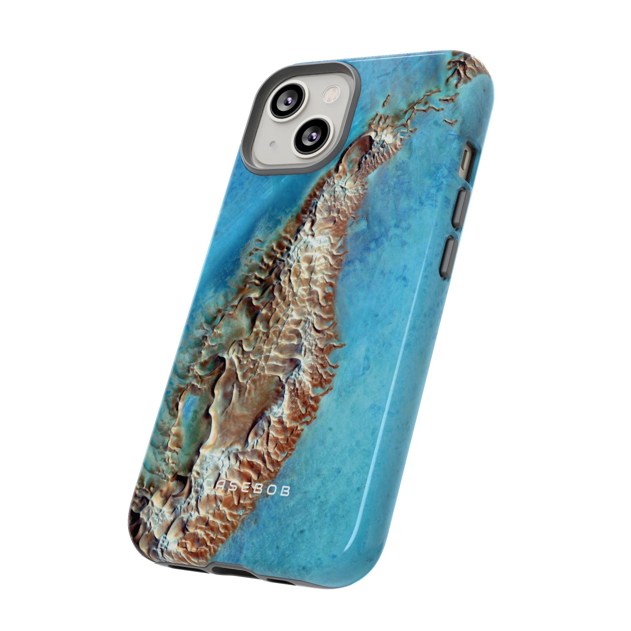 Blue Island Phone Case - Protective Phone Case