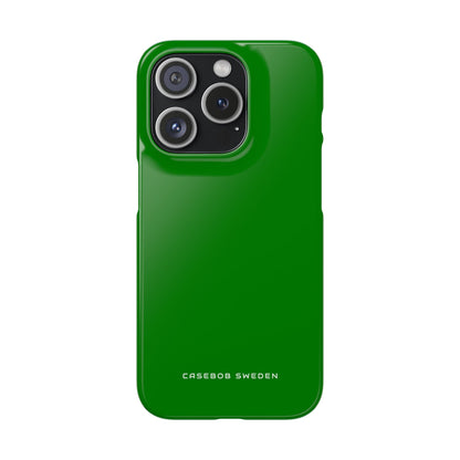 Green iPhone 15 - Slim Phone Case