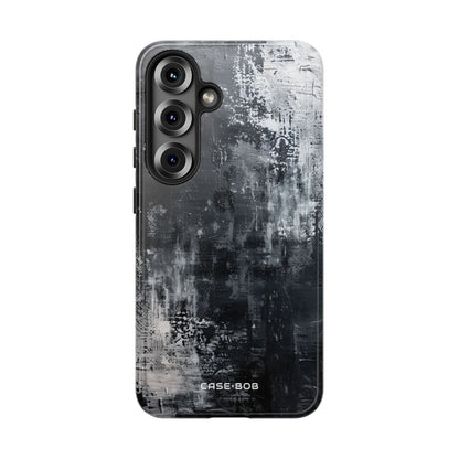 Textured Blackscape Samsung S25 Case - Tough