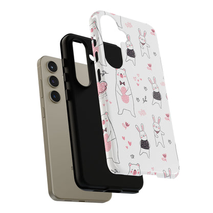 Bears Dance Playfully - Samsung Case