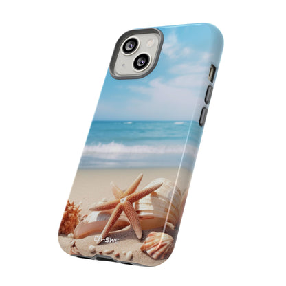 Shells Rest Beneath Waves - iPhone Case