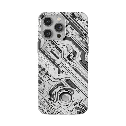 Techno Circuitry | Flexible Phone Case for iPhone