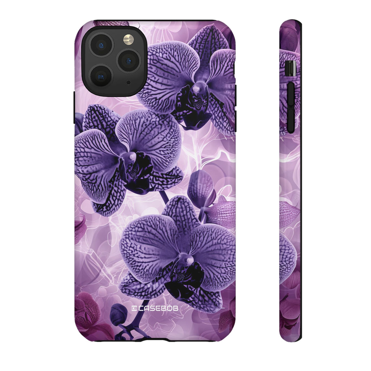 Strahlendes Orchideen-Design | Handyhülle für iPhone (Schutzhülle) 