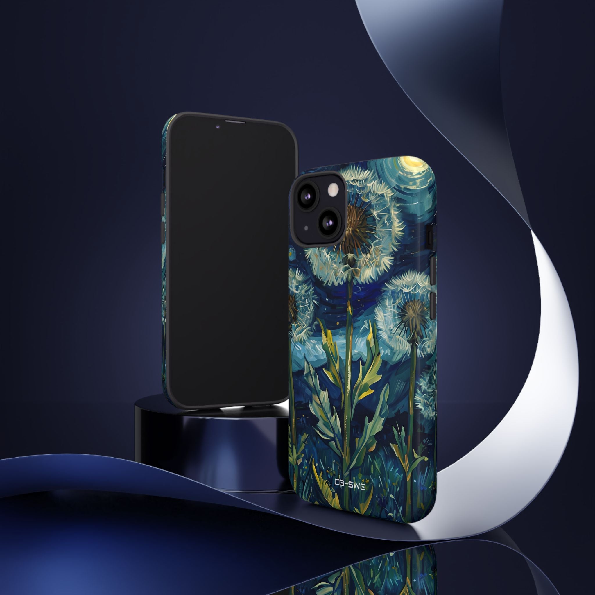 Dandelions Under Starlight - iPhone Case