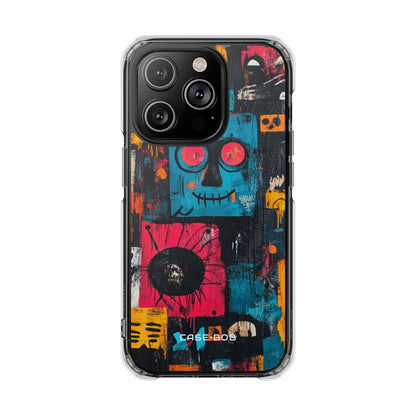 Blue Stitch Smile iPhone 14 Pro Case - Impact
