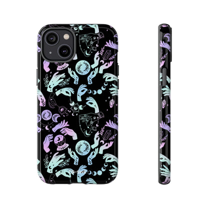 Mystical Celestial Hands - iPhone Case