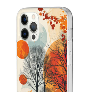 Herbstliche Ruhe | Flexible Handyhülle für iPhone