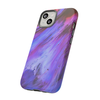 Purple Cosmos Ink Art iPhone Case (Protective) Phone Case