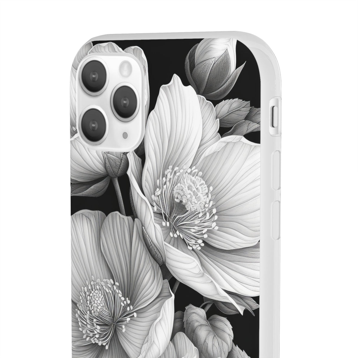 Botanical Elegance | Flexible Phone Case for iPhone