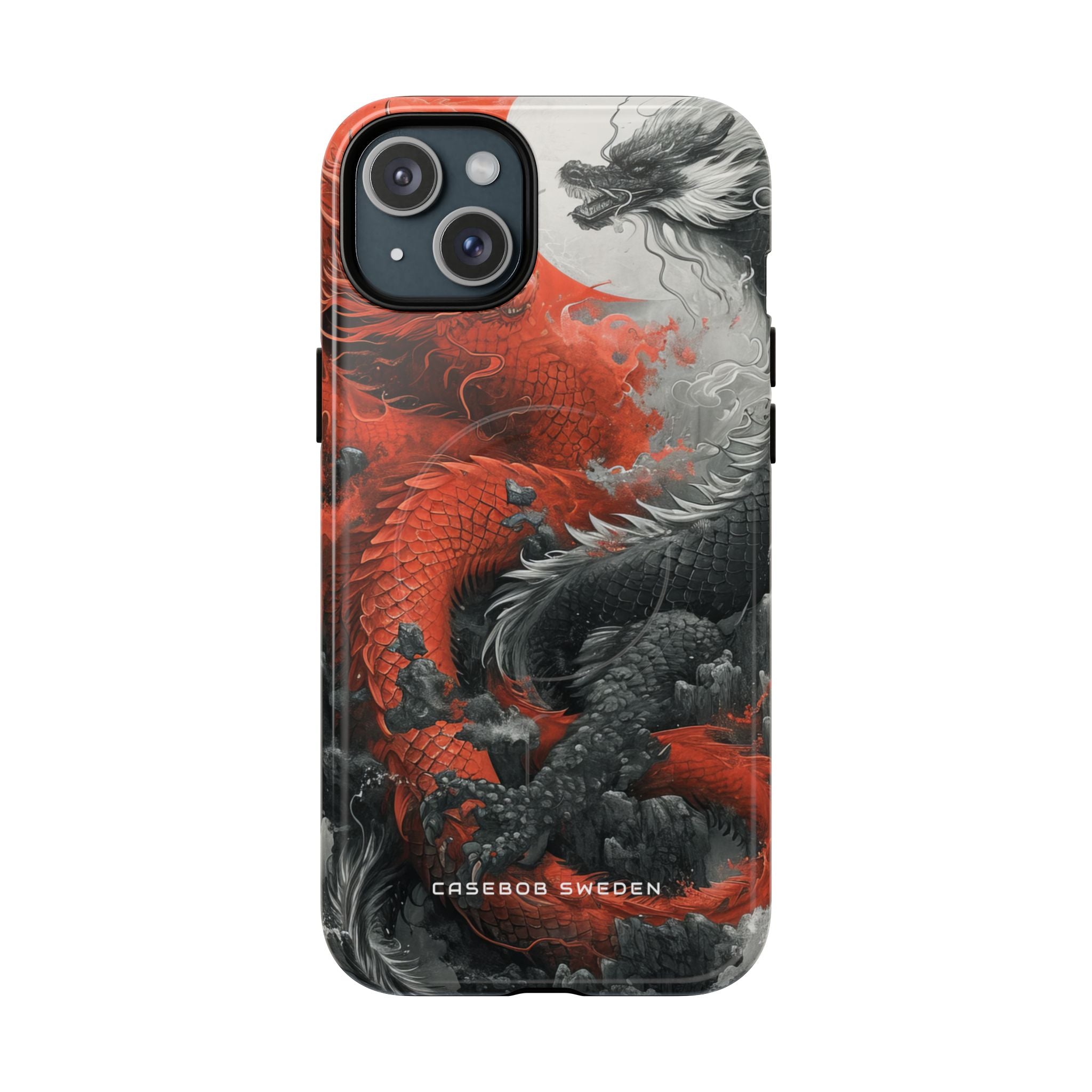 Zen Dragon Harmony iPhone 15 | Tough+ Phone Case