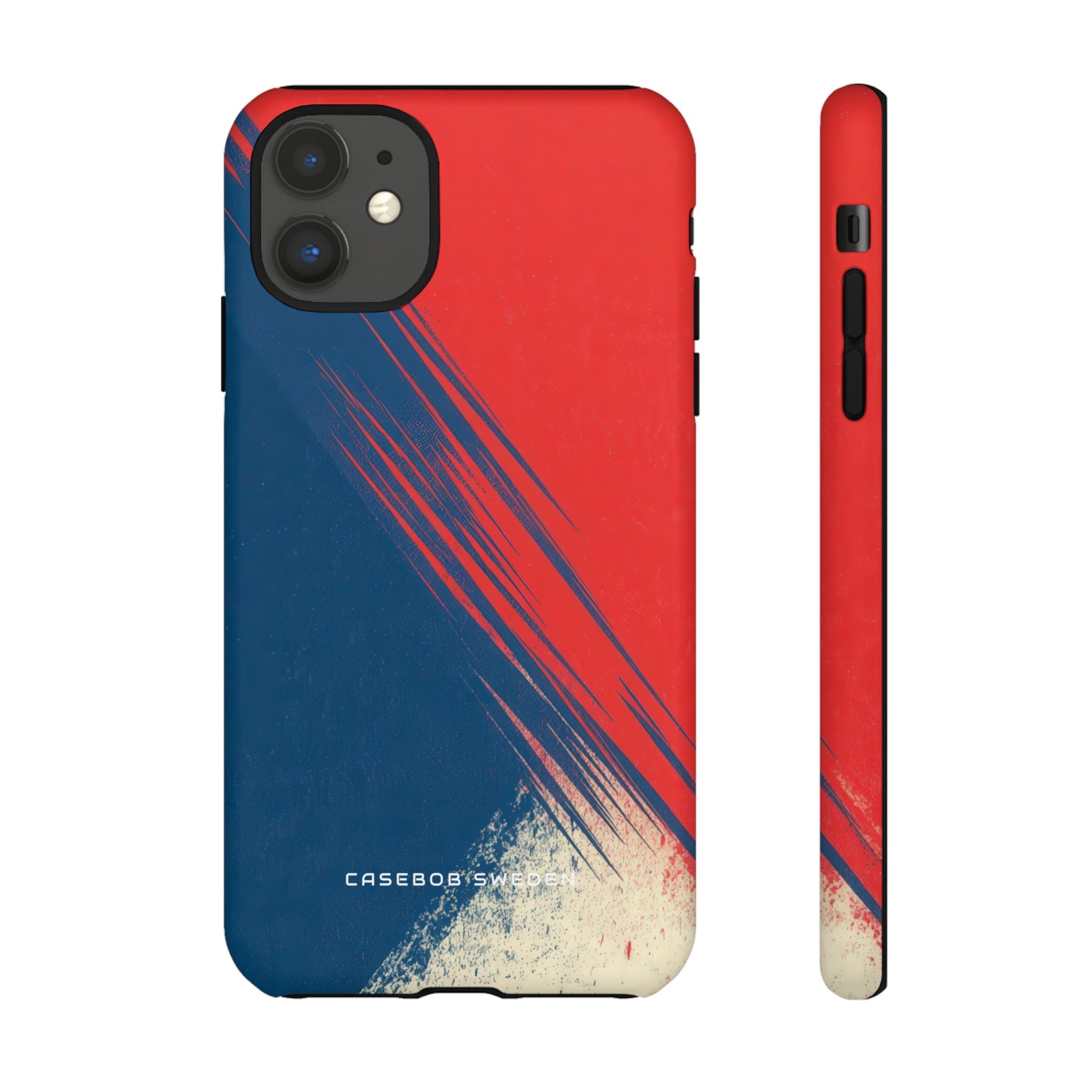 Vintage Brushstroke Harmony iPhone 11 - Tough Phone Case