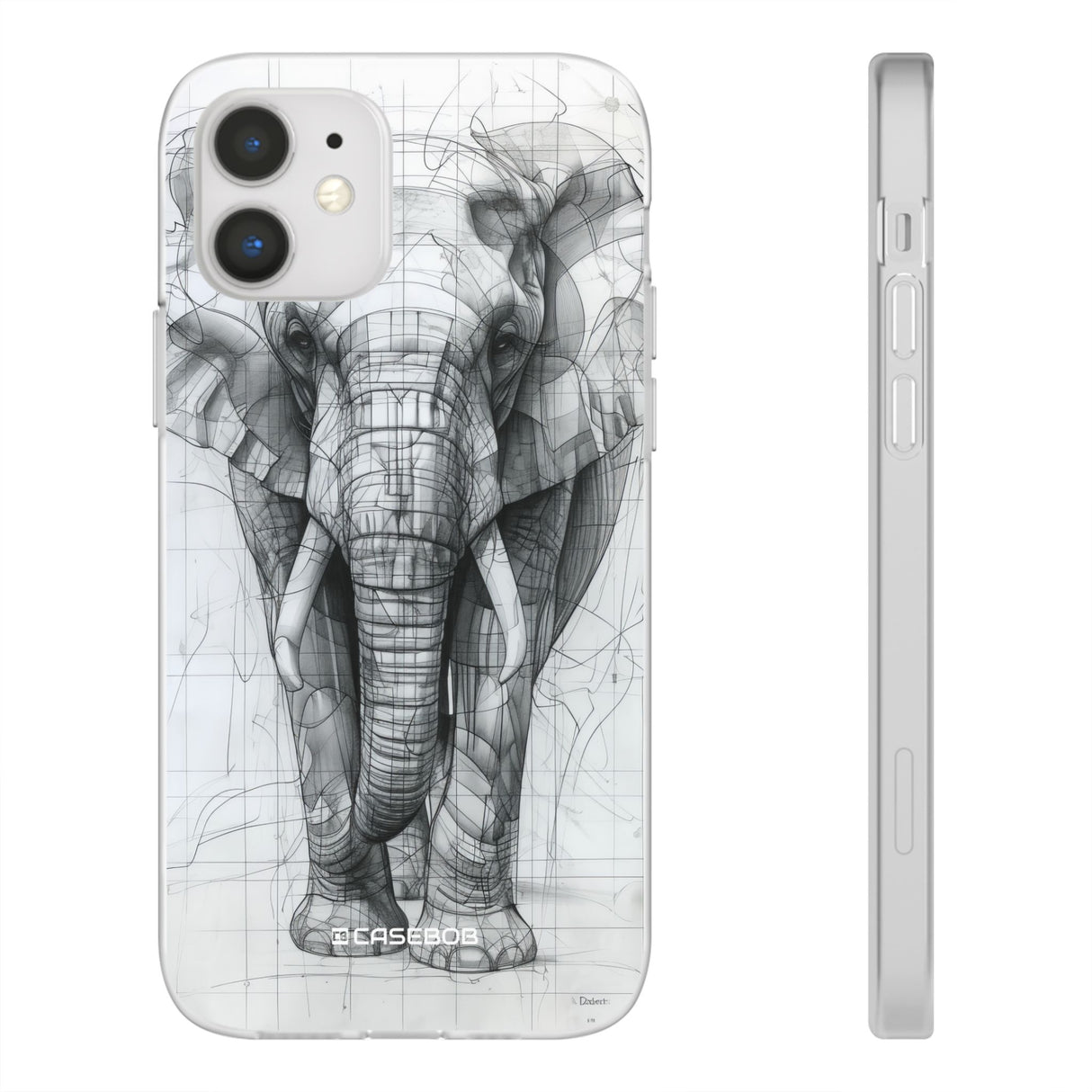 Technic Elefant | Flexible Handyhülle für iPhone