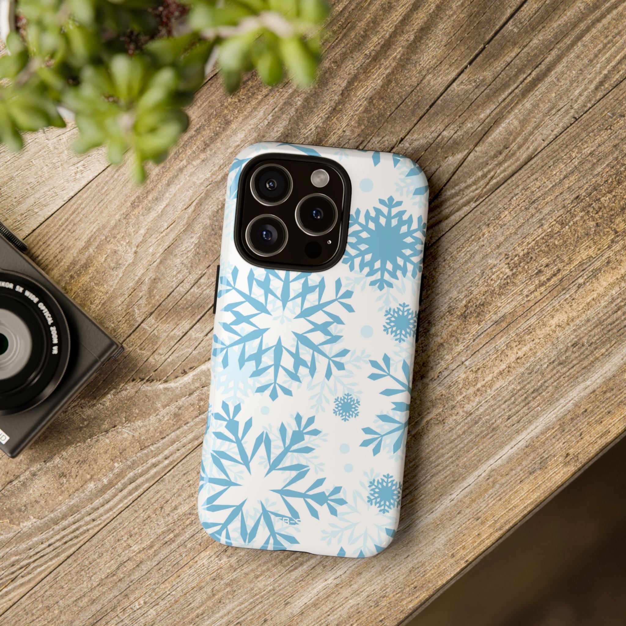 Winter Snowflake Symphony - iPhone Case