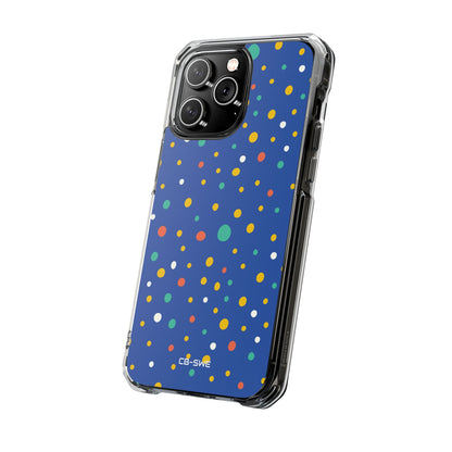 Colorful Dots Dance iPhone Case - Impact