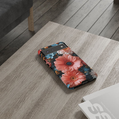 Surreal Floral Harmony Google Pixel 6 - Tough Phone Case