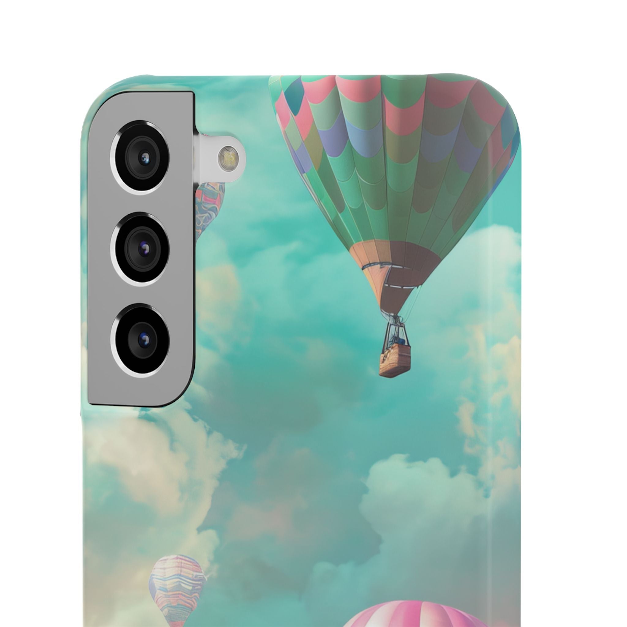 Pastel Balloon Adventure - Slim Samsung S22 Phone Case