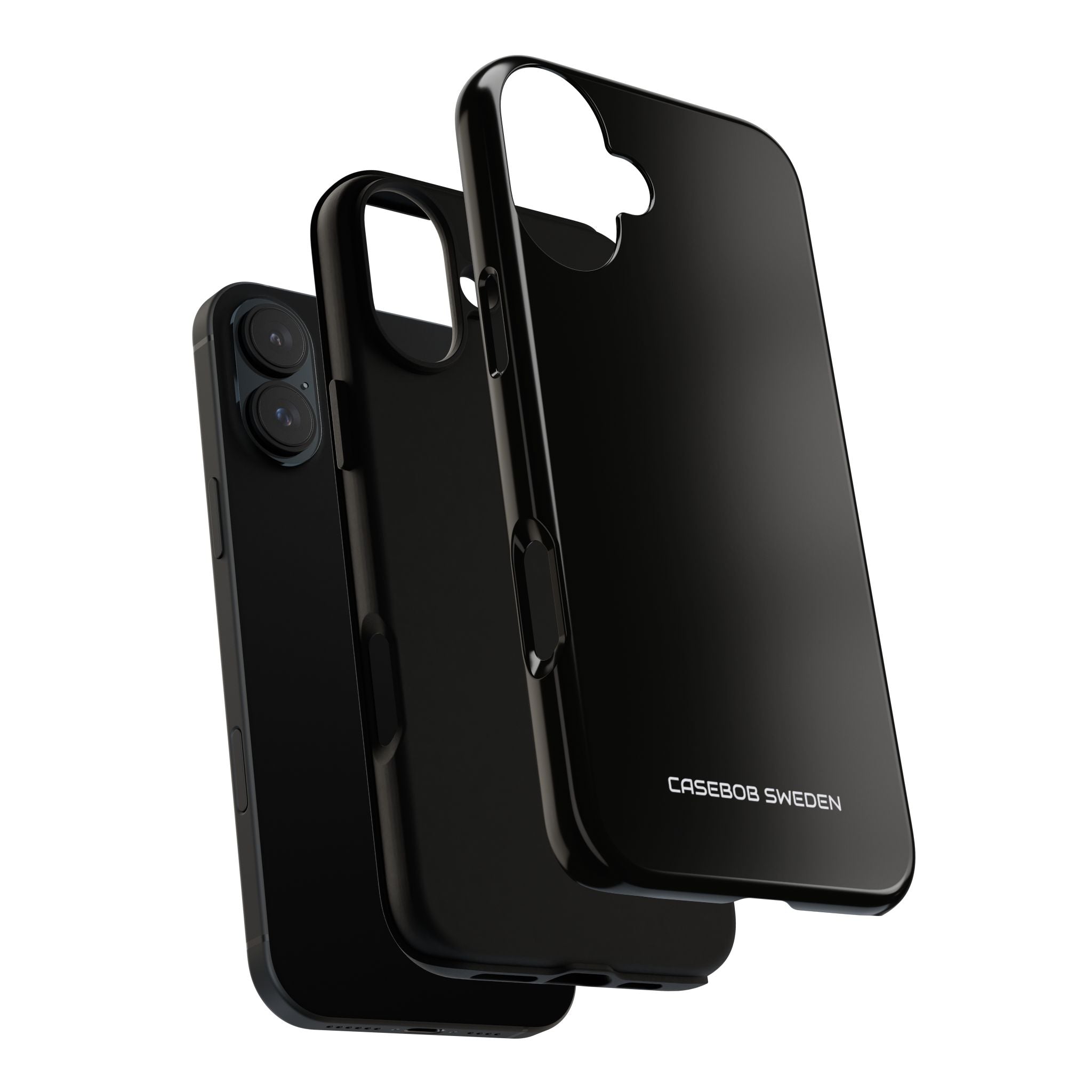 Black - Tough iPhone 16 Phone Case