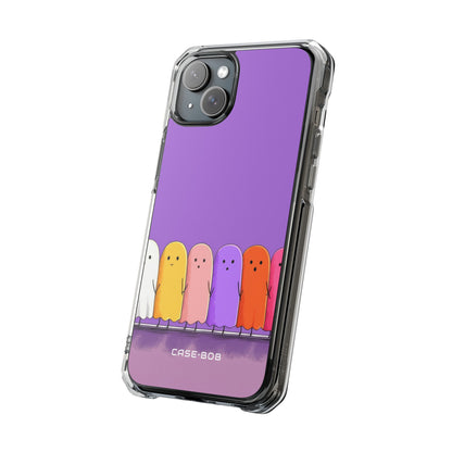 Colorful Ghosts iPhone 15 Plus Case - Impact