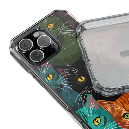 Colorful Cat Charisma iPhone Case - Impact